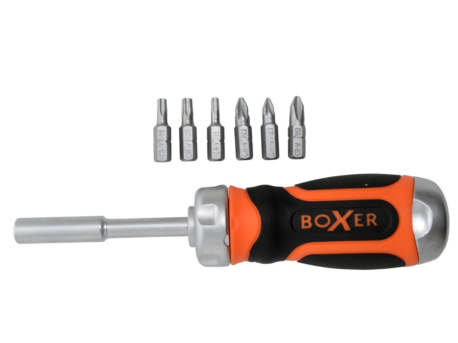 Boxer Ratchet screwdriver - short model Boxer Ratchet screwdriver - short model